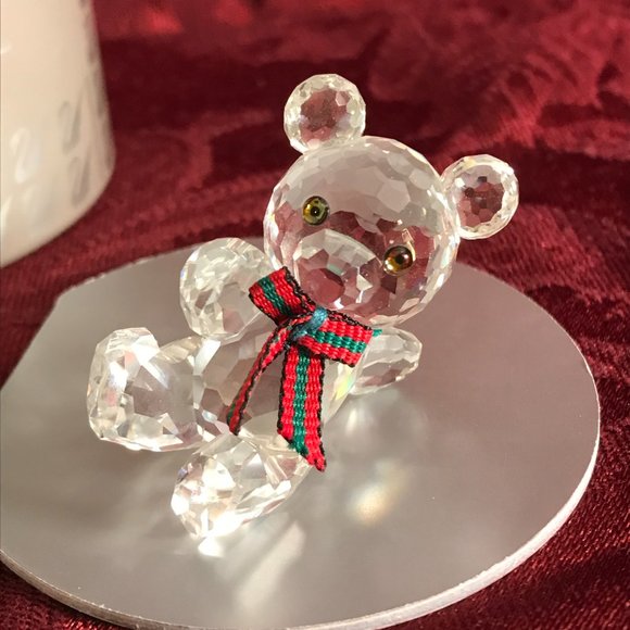Swarovski Holiday Swarovski Crystal Kris Bear Poshmark